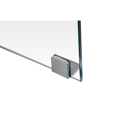 900 x 800mm Frameless 10mm Glass Shower Screen By Della Francesca