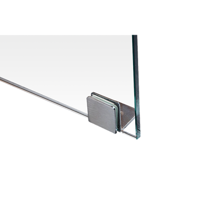 1100 x 700mm Frameless 10mm Glass Shower Screen By Della Francesca