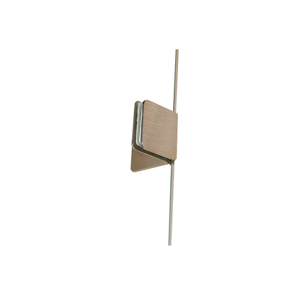 1100 x 700mm Frameless 10mm Glass Shower Screen By Della Francesca