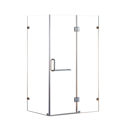 1200 x 700mm Frameless 10mm Glass Shower Screen By Della Francesca