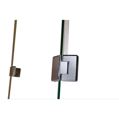 1200 x 700mm Frameless 10mm Glass Shower Screen By Della Francesca