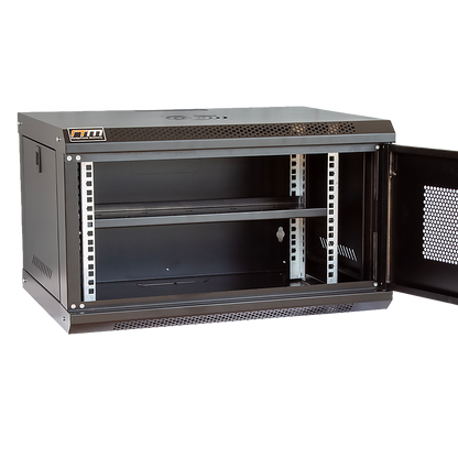 19" 6U Wall Mount Network DVR NVR Data Cabinet Enclosure