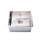 510x450mm Handmade Stainless Steel Undermount / Topmount Kitchen Laundry Sink with Waste