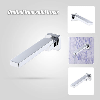 Bath In Wall Swivel Spout in Polished Chrome Finish