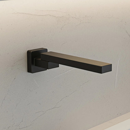 Bath In Wall Swivel Spout in Matte Black