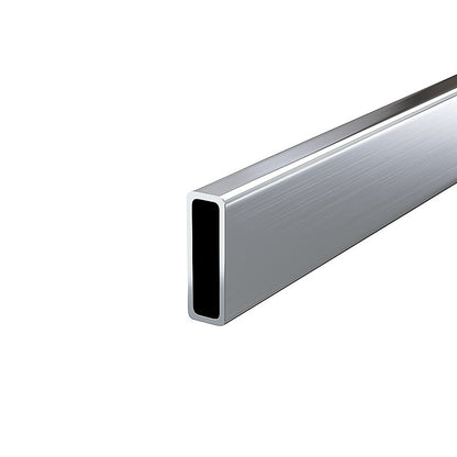 180cm Frameless Glass Sliding Shower Door with Nickel Rail and Hardware