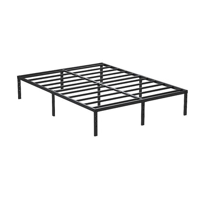Queen Metal Bed Frame 45cm High – Full Steel Base Platform