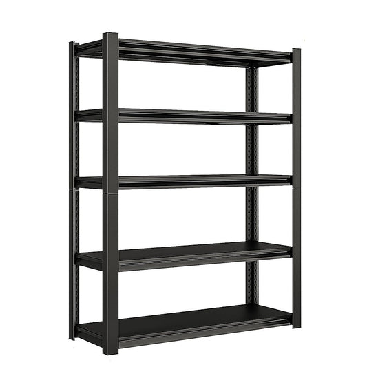 120x40x183cm Metal Garage Shelving Rack – Heavy-Duty Steel Storage