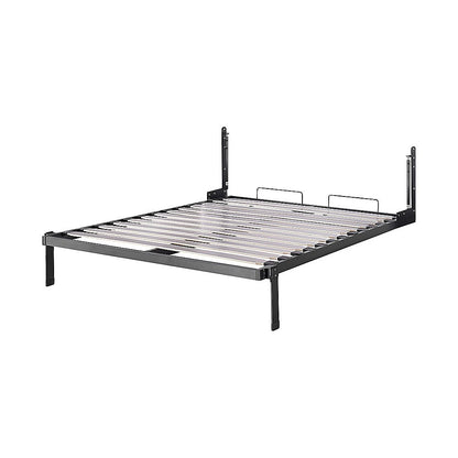 Double DIY Wall Bed Hardware Kit with Gold handle – Frame & Mechanism for Custom Build