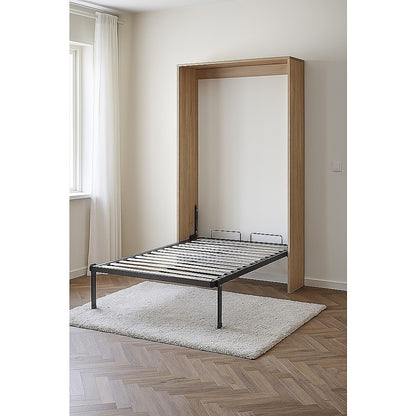 Queen DIY Wall Bed Hardware Kit with Black handle – Frame & Mechanism for Custom Build