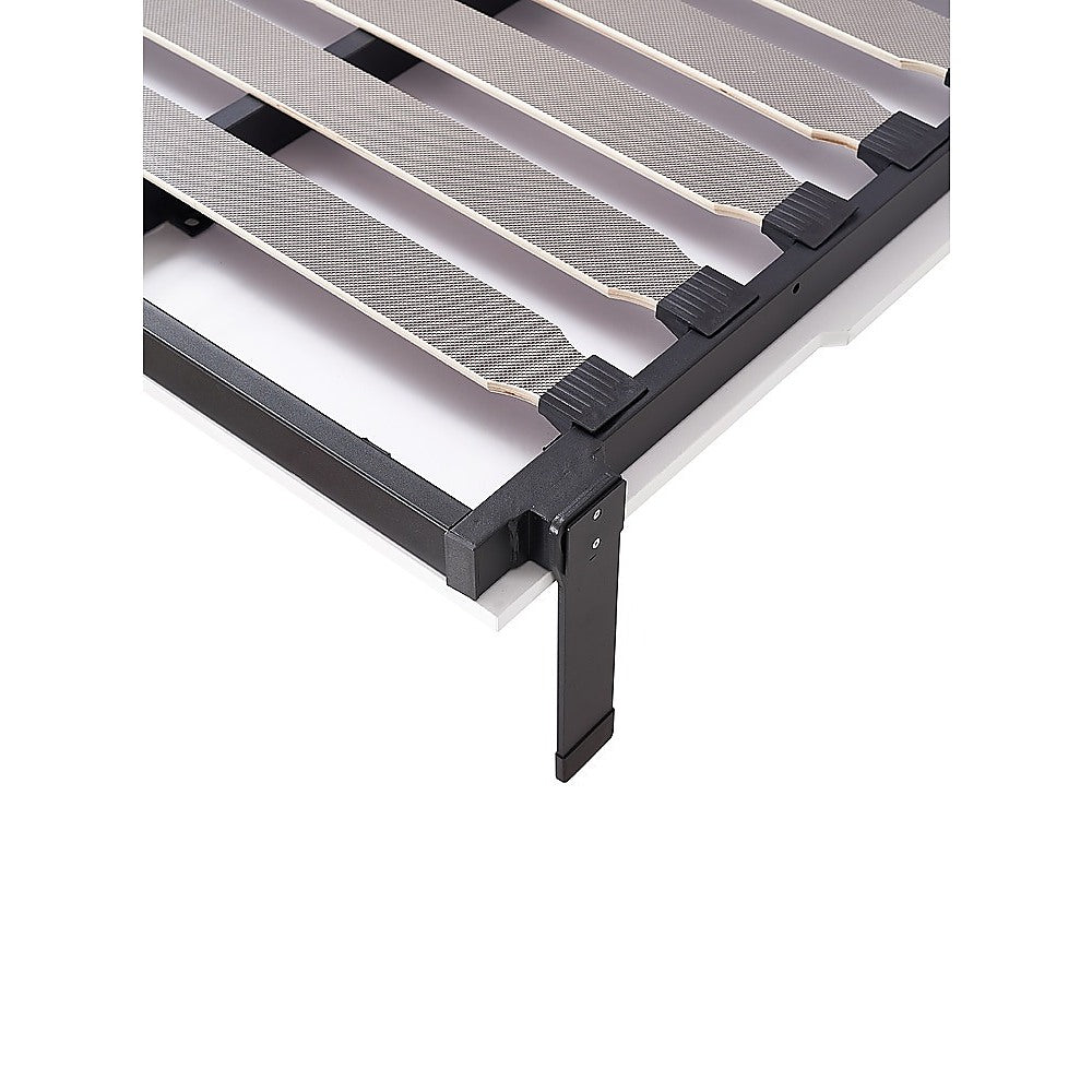 King-single DIY Wall Bed Hardware Kit with Silver handle – Frame & Mechanism for Custom Build