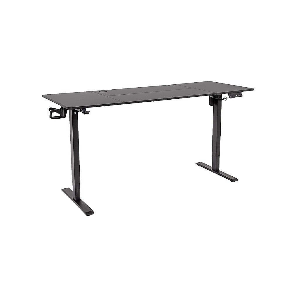 160cm Electric Standing Desk – Height Adjustable Sit Stand Office Table in Black