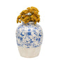 Glazed Stoneware Look Vase 43cm