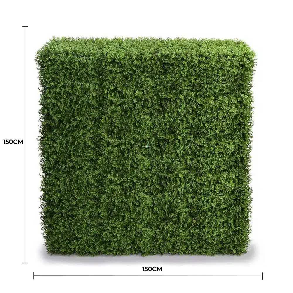 Deluxe Portable Buxus Hedge UV Resistant 150cm Long x 150cm High