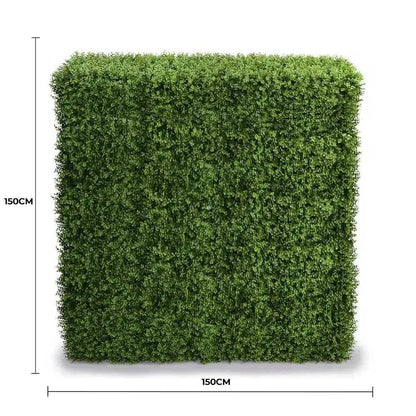 Deluxe Portable Buxus Hedge UV Resistant 150cm Long x 150cm High