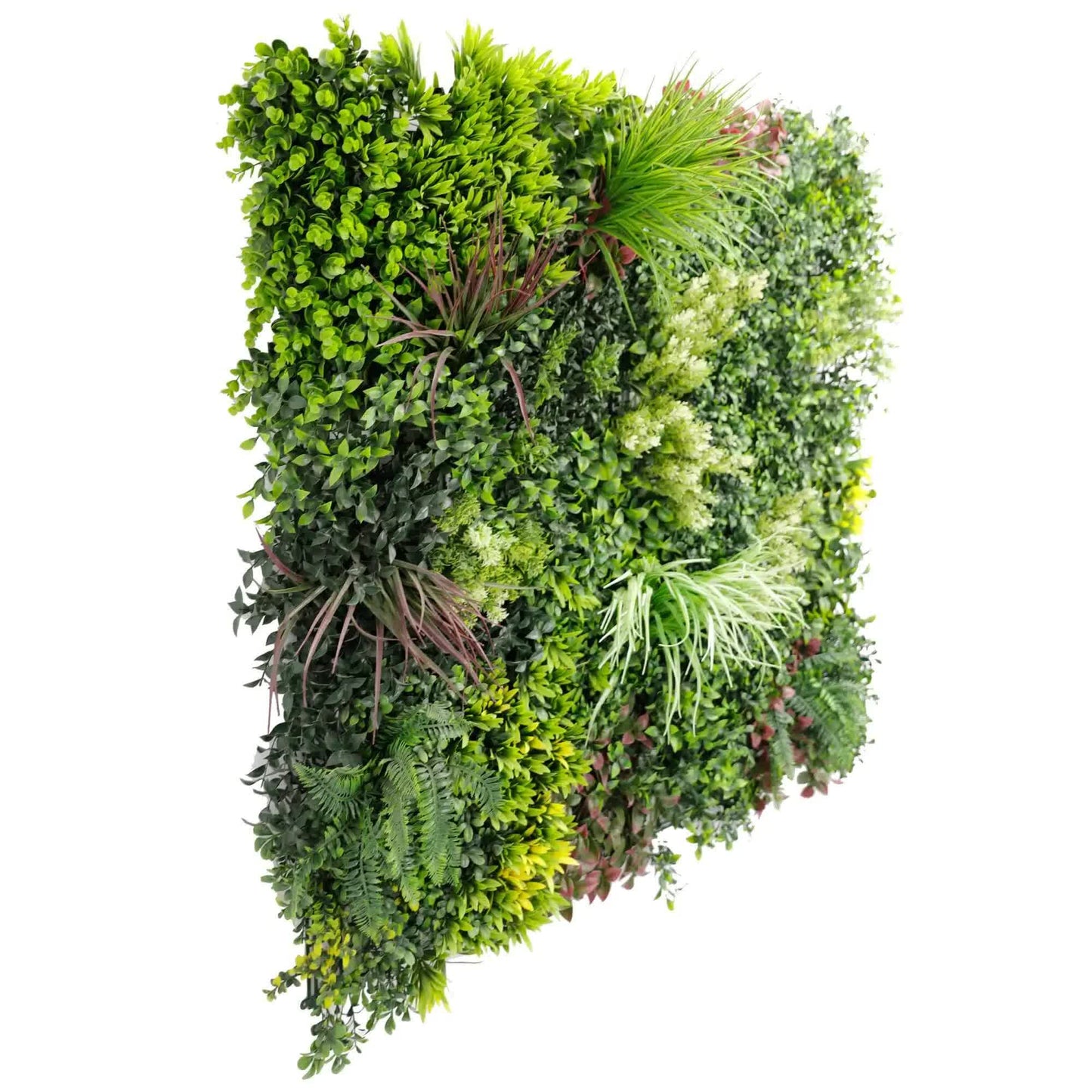 Luxury Evergreen Rainforest Recycled Vertical Garden / Green Wall UV Resistant Sample