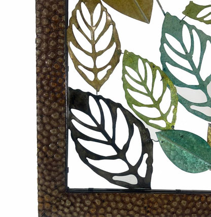 Xlarge Leaves Metal Wall Art 152x102cm