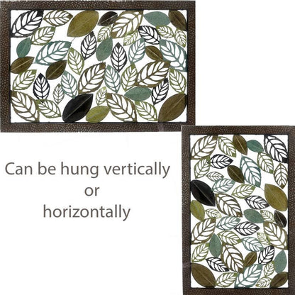 Xlarge Leaves Metal Wall Art 152x102cm