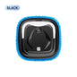 Black Smart Robotic Floor Mop with Humidifier Spray - Ultra-Slim Automatic Wet & Dry Floor Cleaner