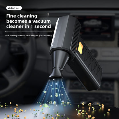 Red High Power Portable Jet Fan Air Blower 130000 RPM Electric Duster for Snow Removal Car Drying Camping and Outdoor Cleaning