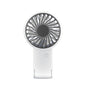 White 2 Pack Mini Portable Handheld Fan Foldable Desktop Personal Fan USB Rechargeable Pocket Fan with 3 Speeds for Travel Office and Outdoor