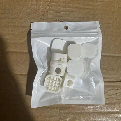 White 6-Pack Magnetic Cable Organiser Clips Desktop Cord Management for Phone Charger USB Cable Holder