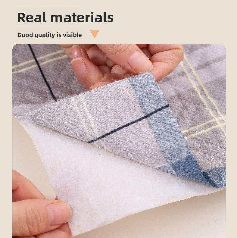 Washable Incontinence Bed Pad 180x200cm Reusable Waterproof Mattress Protector with Non-Slip Backing 4-Layer Absorbent Underpad for Elderly and Adults Dark Brown