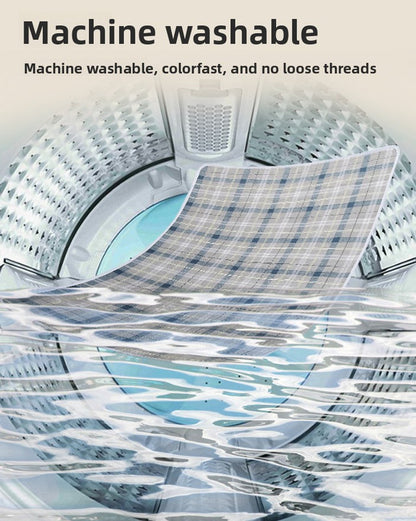 Washable Incontinence Bed Pad 150x200cm Reusable Waterproof Mattress Protector with Non-Slip Backing 4-Layer Absorbent Underpad for Elderly and Adults Smoky gray