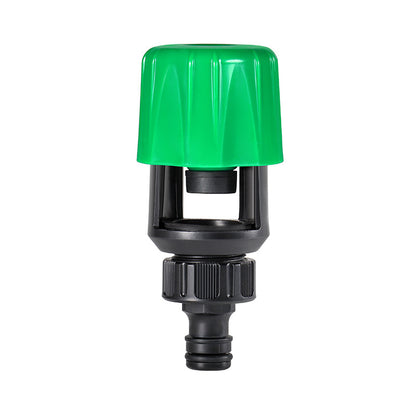 2-Pack Green Universal Nipple Connector for Mixer Taps up to 3.3CM  -  Plastic Leak-Proof Hose Fitting, Kitchen & Garden Tap Adapter