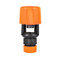 2-Pack Orange Universal Quick Connector for Taps Up To 3.3CM WIth Leak-Proof Design - Kitchen & Bathroom Mixer Tap to Garden Hose Adapter