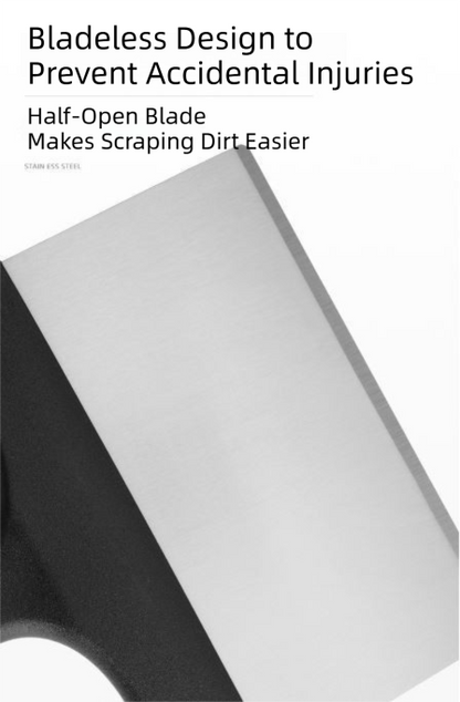 Stainless Steel BBQ Griddle and Grill Cleaning Tool Set - Scraper, 4  Cleaning Pad with TPR Handle Kit for Deep Cleaning