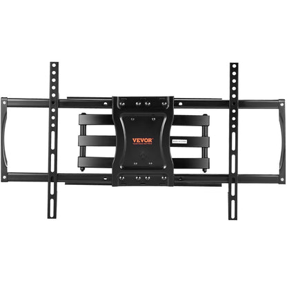 VEVOR Full Motion TV Mount Fits for Most 37-75 inch TVs, Swivel Tilt Horizontal Adjustment TV Wall Mount Bracket with 4 Articulating Arms, Max VESA 600x400mm, Holds up to 132 lbs