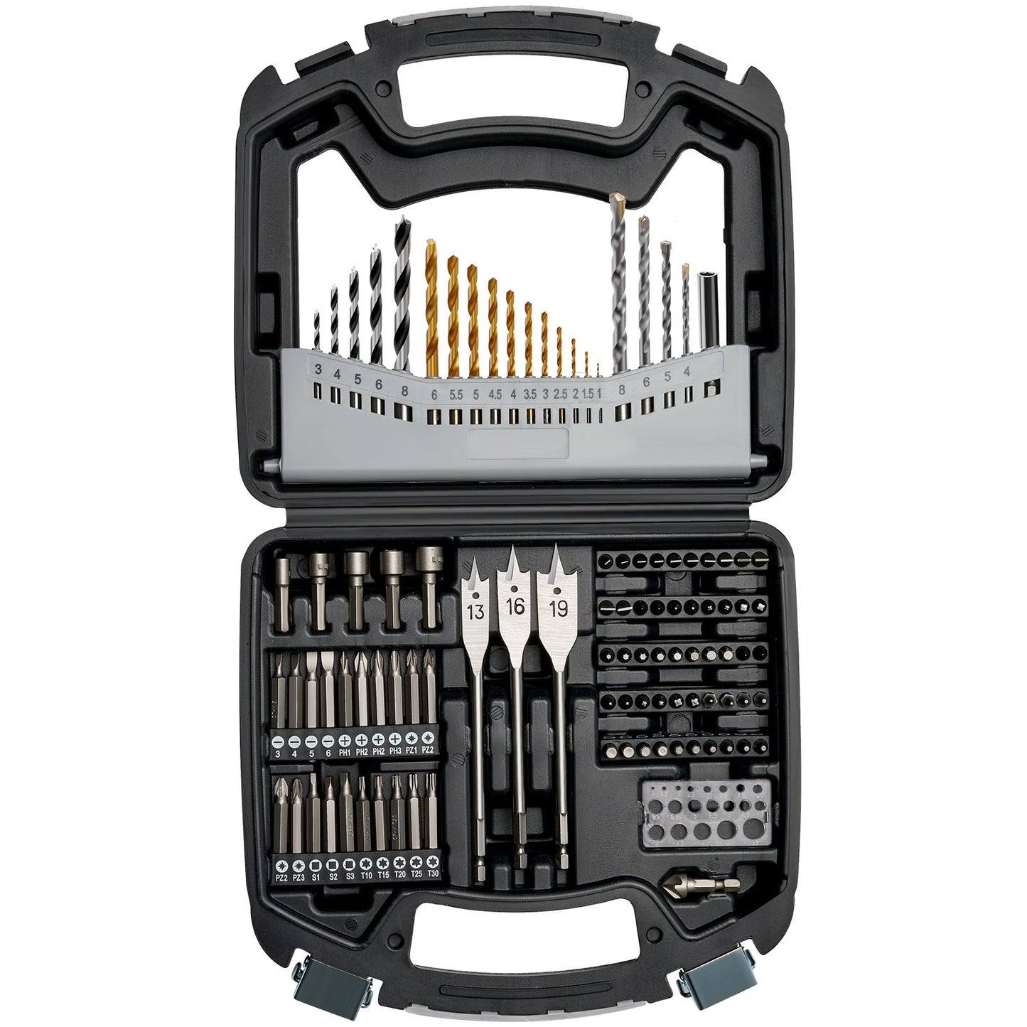 VEVOR Drill Bit Set 101PCS Screwdriver Bit Set with Carrying Case Multi-purpose