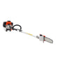 VEVOR Gas Pole Saw, 43CC 2 Stroke Gas Powered Pole Saws with 25.4 cm Cutting Bar, Cordless Tree Trimmer with Rotatable Head, 2.1 to 3.6 m Extendable, Powerful Chainsaw for Tree Trimming Pruning
