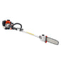 VEVOR Gas Pole Saw, 25CC 2 Stroke Gas Powered Pole Saws with 30.5 cm Cutting Bar, Cordless Tree Trimmer with 650ml Fuel Tank, 2.12 to 3.62 m Extendable, Powerful Chainsaw for Tree Trimming Pruning