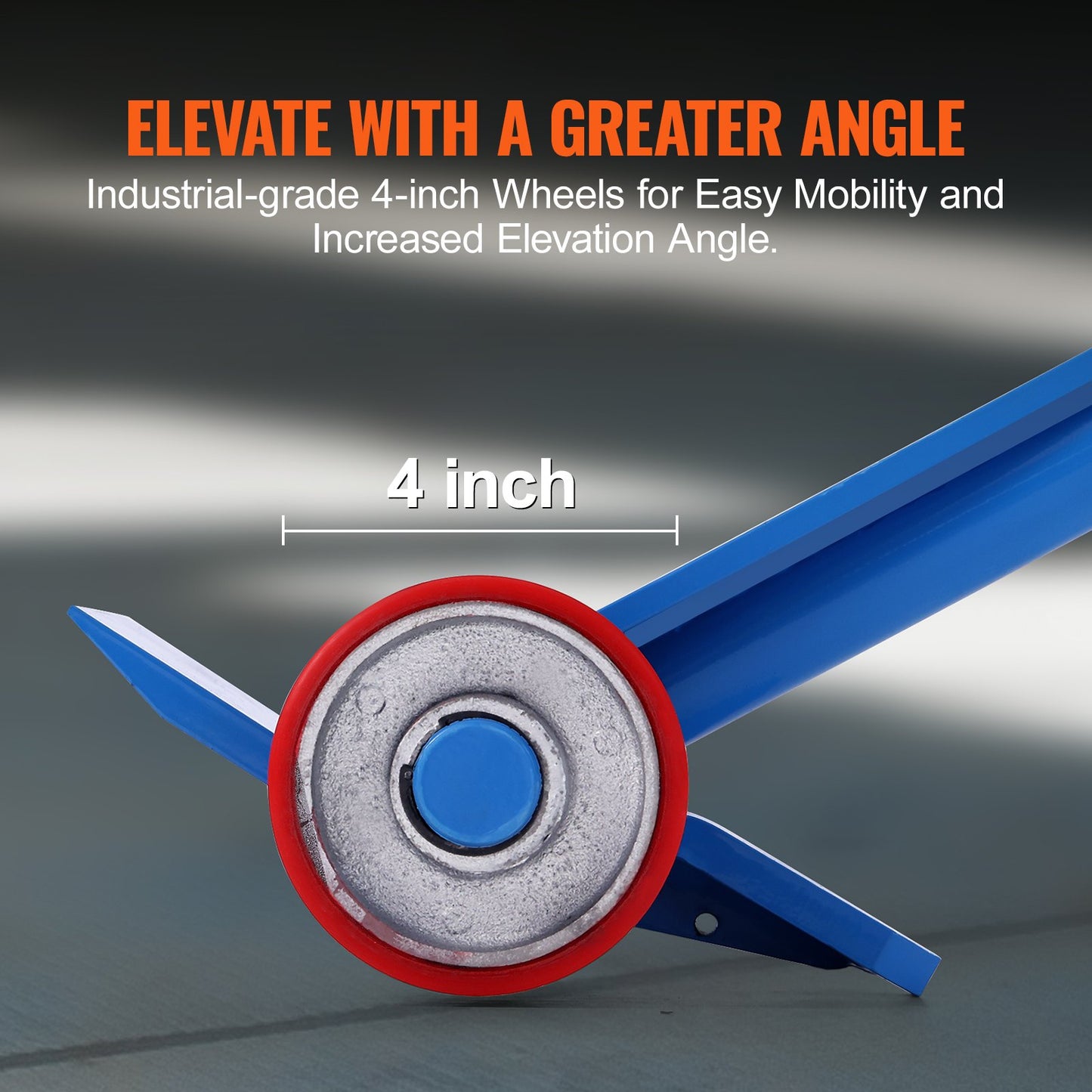 VEVOR Pallet Buster, 152.4 cm Handle, 4 ton Weight Capacity, Q235 Carbon Steel, Heavy Duty Deck Wrecker Demolition Wood Pallet Tool Breaker Pry Bar Puller for Efficient and Effortless Board Removal