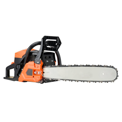 VEVOR 52cc Gas Chainsaw 1.8 kW Gas Powered 455 mm Chainsaw For Wood Cutting