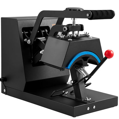 VEVOR Hat Heat Press Cap Heat Press Machine 4 Heating Pads Sublimation Transfer