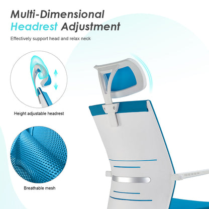 High back executive PU office chair - Green