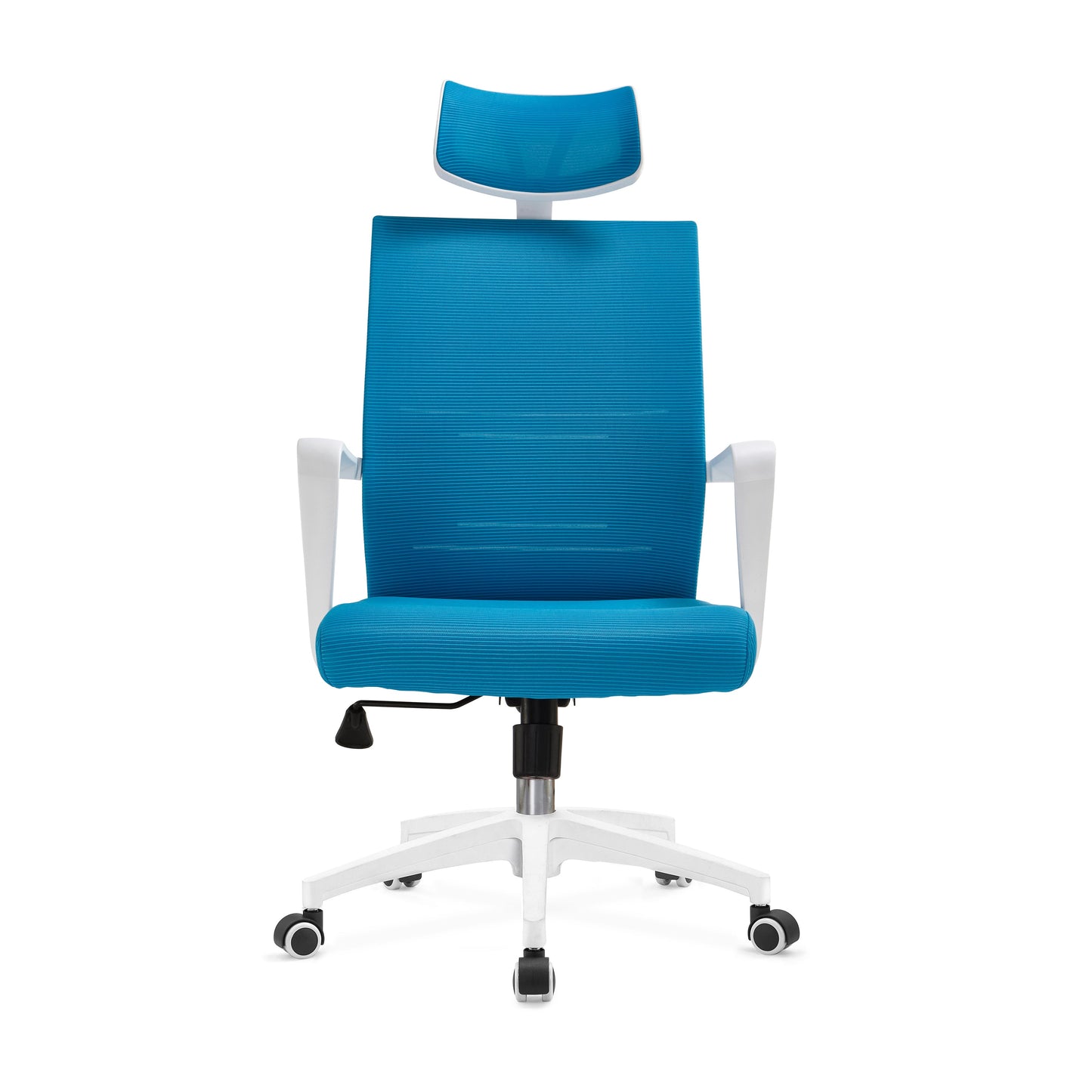 High back executive PU office chair - Blue