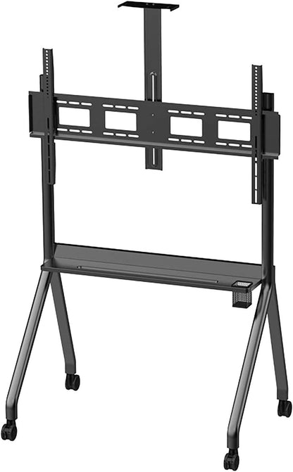 Universal TV Stand for Height Adjustable Mobile TV Cart for 55-120 Inch