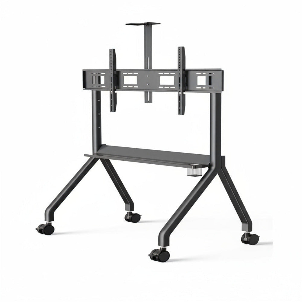 Universal TV Stand for Height Adjustable Mobile TV Cart for 55-120 Inch