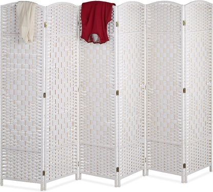 Folding Room Divider Screen – 6 Panels for Home or Office